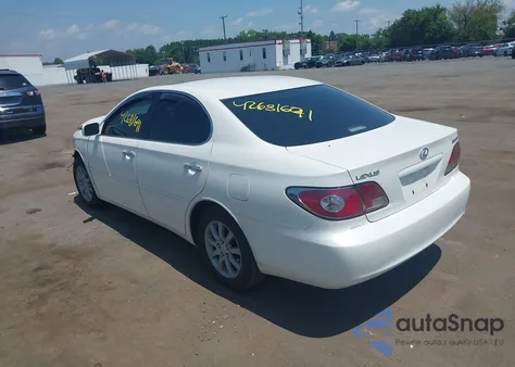 2004 Lexus Es 330 from USA, damaged, VIN JTHBA30G945004642